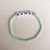 Buchstaben Armband